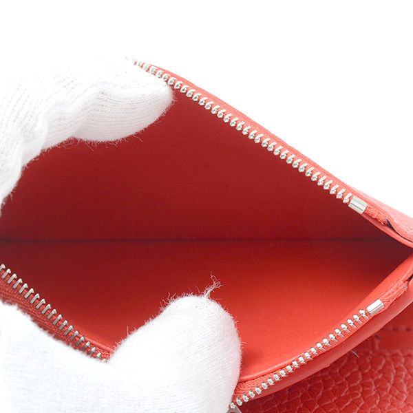 Louis Vuitton Louis Vuitton Louis Vuitton Leather Yayoi Kusama Compact Wallet M82113 Leather Short Wallet M82113 in Great Condition Size ONE SIZE - 3 Thumbnail