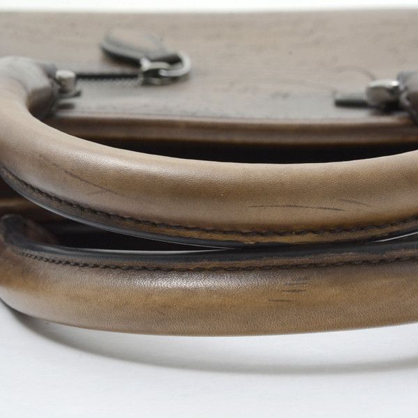 Berluti Berluti Berluti Leather 2WAY Briefcase Ange Small Brown Leather Business Bag in Great Condition Size ONE SIZE - 6 Thumbnail