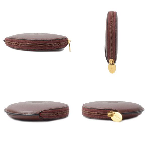 Cartier Cartier Cartier Leather Must Line Coin Case Leather Coin Case 75386 in Great Condition Size ONE SIZE - 3 Thumbnail
