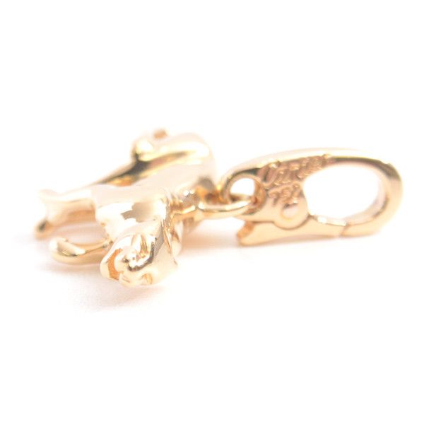 Cartier Cartier Cartier Panthere Pendant Charm 750YG Yellow Gold Metal Pendant in Great Condition Size ONE SIZE - 3 Thumbnail