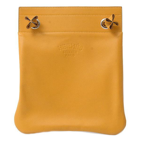 Hermes Hermes Hermes Vaux Swift Sac Aline Mini Shoulder Bag Orange Leather Crossbody Bag 74453 in Great Condition Size ONE SIZE - 2 Thumbnail