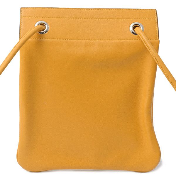 Hermes Hermes Hermes Vaux Swift Sac Aline Mini Shoulder Bag Orange Leather Crossbody Bag 74453 in Great Condition Size ONE SIZE - 3 Thumbnail