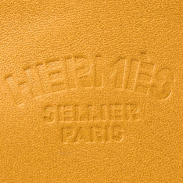 Hermes Hermes Hermes Vaux Swift Sac Aline Mini Shoulder Bag Orange Leather Crossbody Bag 74453 in Great Condition Size ONE SIZE - 7 Thumbnail