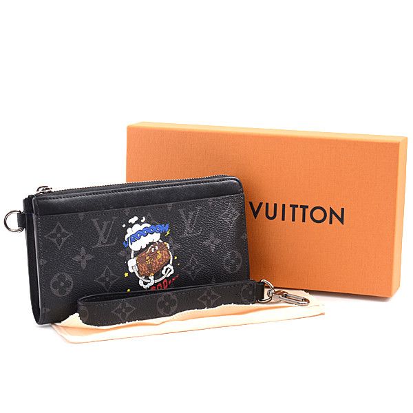 Louis Vuitton Louis Vuitton Louis Vuitton Monogram Eclipse Long Wallet M80994 Canvas Long Wallet M80994 in Great Condition Size ONE SIZE - 10 Thumbnail