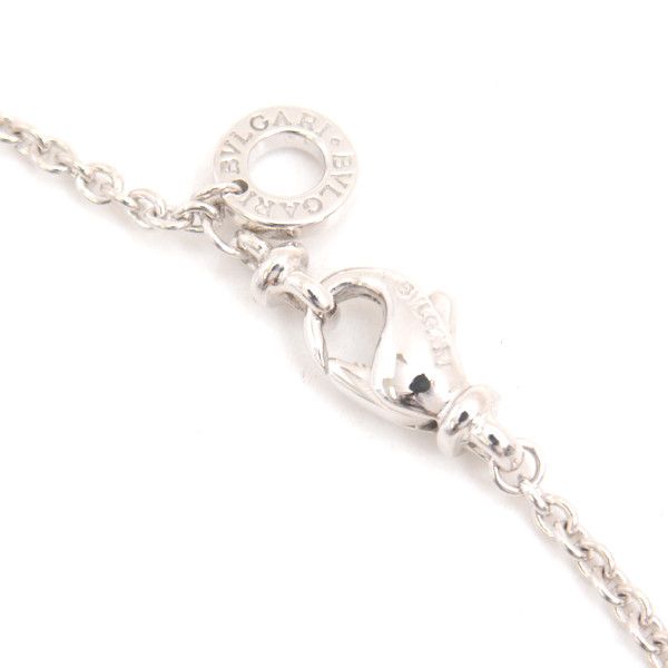Bvlgari Bvlgari Bvlgari Doppio Cuore Necklace 750WG White Gold Metal Necklace 74953 in Great Condition Size ONE SIZE - 5 Thumbnail