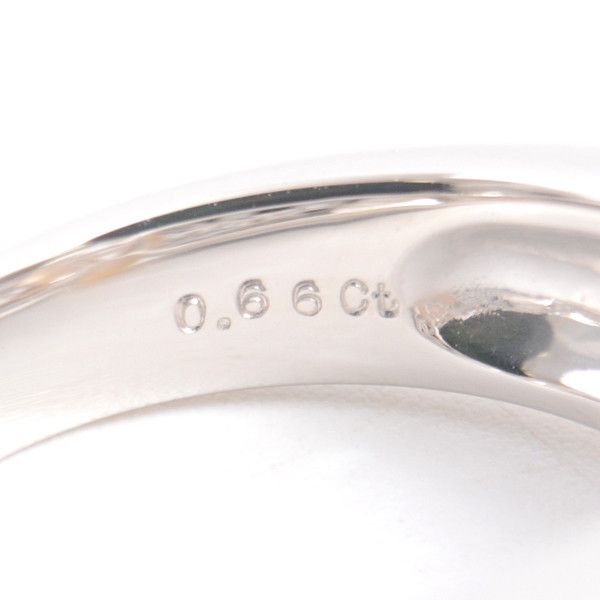 Mikimoto Mikimoto Mikimoto PT950 Pearl Diamond Ring Platinum Natural Material Ring in Great Condition Size ONE SIZE - 6 Thumbnail