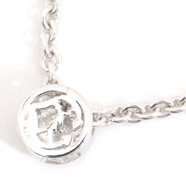 Other Other CHARRIOL Diamond Circle Necklace White Gold 750WG Metal Necklace 73040 in Great Condition Size ONE SIZE - 4 Thumbnail