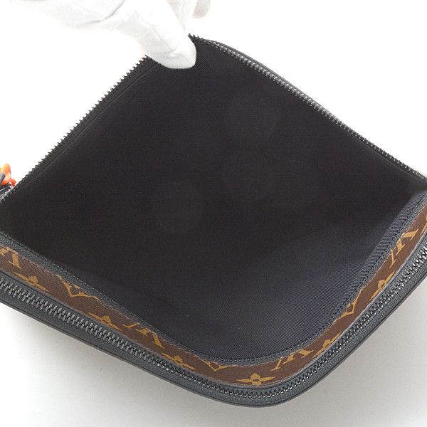 Louis Vuitton Louis Vuitton Louis Vuitton Monogram Solar Ray Pochette A4 Clutch M44484 Canvas Clutch Bag M44484 in Great Condition Size ONE SIZE - 3 Thumbnail