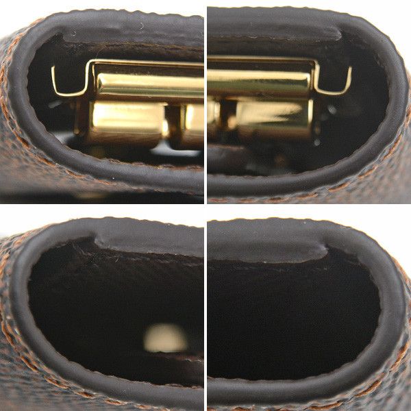Louis Vuitton Louis Vuitton Louis Vuitton Damier Ebene 6 Key Holder N62630 Canvas Key Holder N62630 in Great Condition Size ONE SIZE - 4 Thumbnail