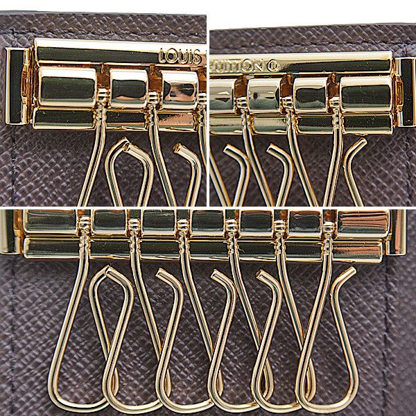 Louis Vuitton Louis Vuitton Louis Vuitton Damier Ebene 6 Key Holder N62630 Canvas Key Holder N62630 in Great Condition Size ONE SIZE - 8 Thumbnail