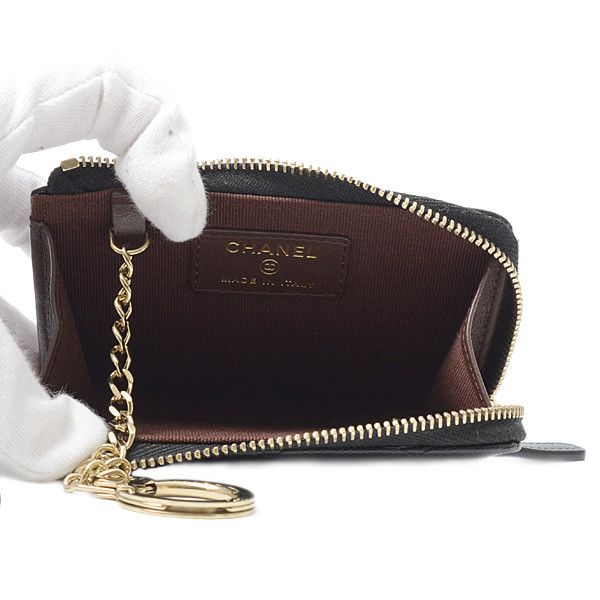 Chanel Chanel Chanel Caviar Skin Matelasse Coin Case Key Ring AP0221 Leather Coin Case AP0221 in Great Condition Size ONE SIZE - 4 Thumbnail