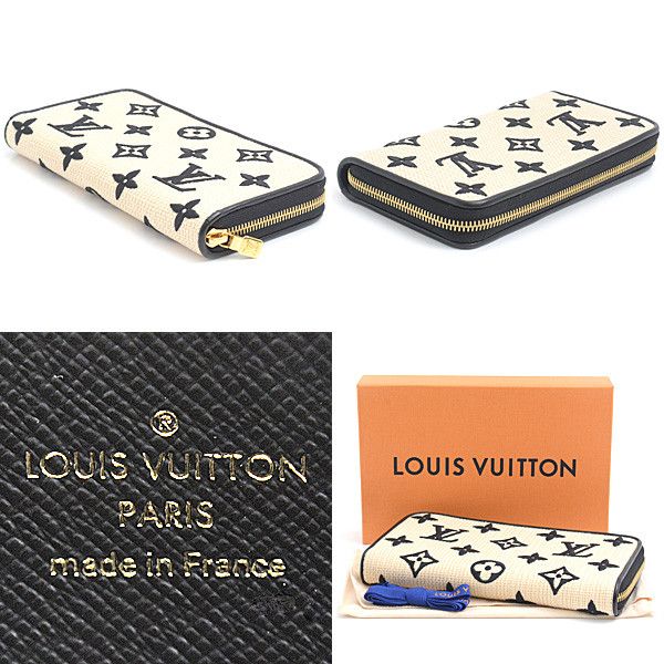 Louis Vuitton Louis Vuitton Louis Vuitton Cotton LV By The Pool Zippy Wallet M82529 Others Long Wallet M82529 in Great Condition Size ONE SIZE - 3 Thumbnail