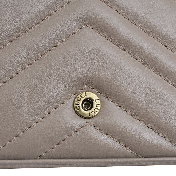 Gucci Gucci Gucci GG Marmont Quilted Leather Super Mini Bag 476433 Leather Crossbody Bag 476433 Size ONE SIZE - 9 Thumbnail