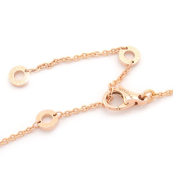 Bvlgari Bvlgari Bvlgari Parentesi Necklace Pink Gold 750PG Metal Necklace 72158 in Great Condition Size ONE SIZE - 4 Thumbnail