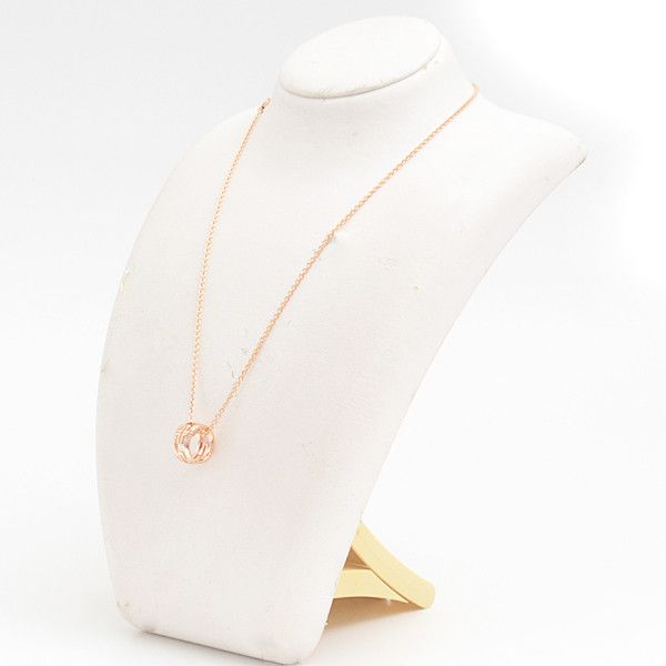 Bvlgari Bvlgari Bvlgari Parentesi Necklace Pink Gold 750PG Metal Necklace 72158 in Great Condition Size ONE SIZE - 7 Thumbnail