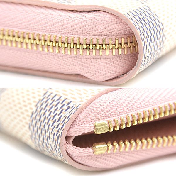 Louis Vuitton Louis Vuitton Louis Vuitton Damier Azur Zippy Coin Purse N60229 Canvas Short Wallet N60229 in Great Condition Size ONE SIZE - 6 Thumbnail