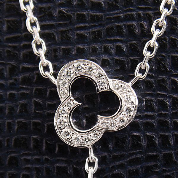 Chanel Chanel Chanel Camellia Diamond Necklace 750WG White Gold Metal Necklace 62013 in Great Condition Size ONE SIZE - 10 Thumbnail