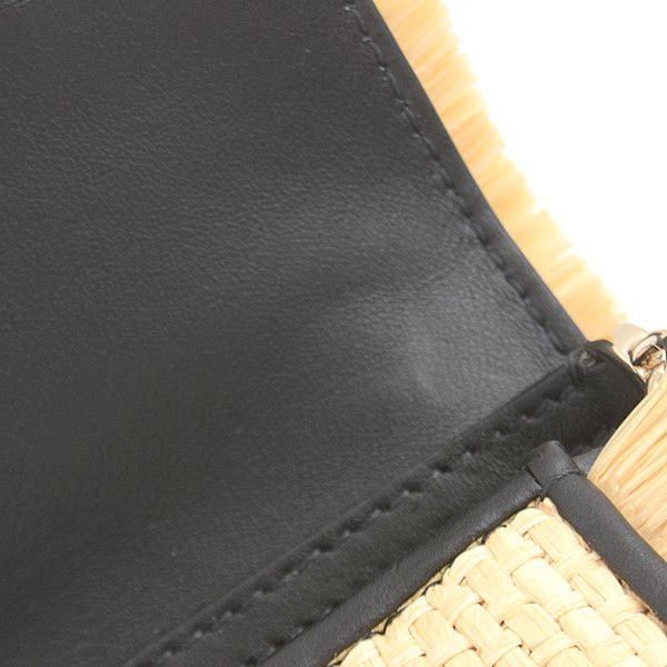 Bvlgari Bvlgari Bvlgari Serpenti Raffia Leather Shoulder Bag 290296 Natural Material Crossbody Bag 290296 in Great Condition Size ONE SIZE - 6 Thumbnail