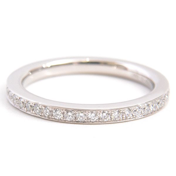 Other Other GRAFF PT950 Platinum Diamond Full Eternity Ring Metal Ring 67402 in Great Condition Size ONE SIZE - 3 Thumbnail