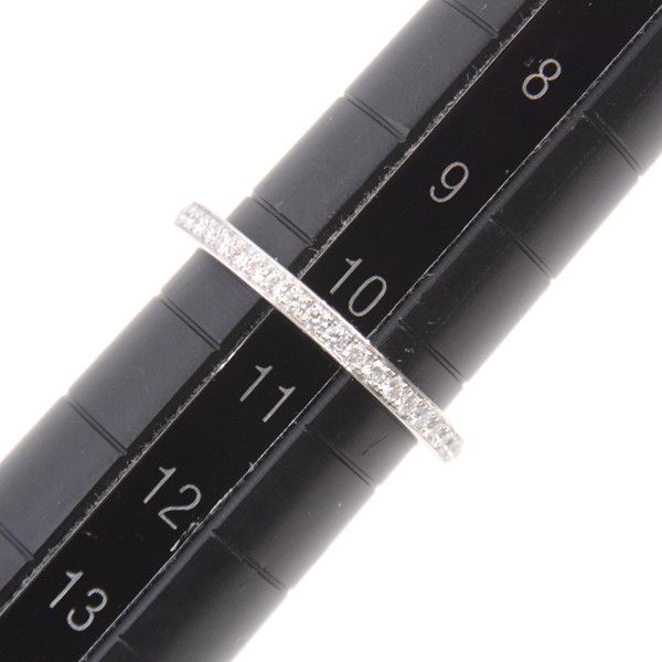 Other Other GRAFF PT950 Platinum Diamond Full Eternity Ring Metal Ring 67402 in Great Condition Size ONE SIZE - 5 Thumbnail