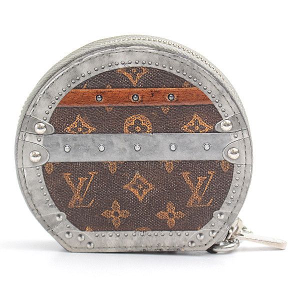 Louis Vuitton Louis Vuitton Louis Vuitton Monogram Canvas Micro Boite Chapeau Coin Case M63596 Canvas Coin Case M63596 in Great Condition Size ONE SIZE - 2 Thumbnail