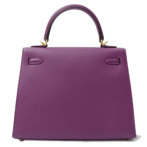 Hermes Hermes Hermes Vaux Epson Kelly 25 Handbag Leather Handbag 70358 in Great Condition Size ONE SIZE - 3 Thumbnail