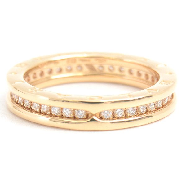 Bvlgari Bvlgari Bvlgari B-ZERO1 XS Full Diamond Ring 750YG Metal Ring 75018 in Great Condition Size ONE SIZE - 3 Thumbnail