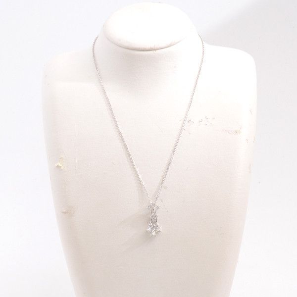 Other Other MONNICKENDAM Diamond Necklace K18WG 1.12ct White Gold Metal Necklace 65182 in Great Condition Size ONE SIZE - 8 Thumbnail
