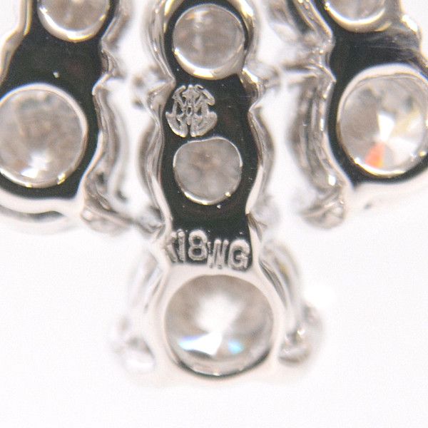 Other Other MONNICKENDAM Diamond Necklace K18WG 1.12ct White Gold Metal Necklace 65182 in Great Condition Size ONE SIZE - 5 Thumbnail