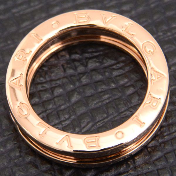Bvlgari Bvlgari Bvlgari B-ZERO1 XS Ring 750PG Pink Gold Metal Ring 72825 in Great Condition Size ONE SIZE - 7 Thumbnail