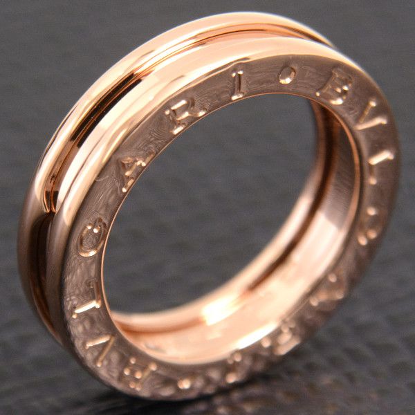 Bvlgari Bvlgari Bvlgari B-ZERO1 XS Ring 750PG Pink Gold Metal Ring 72825 in Great Condition Size ONE SIZE - 8 Thumbnail