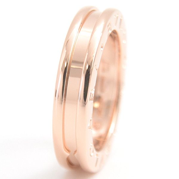 Bvlgari Bvlgari Bvlgari B-ZERO1 XS Ring 750PG Pink Gold Metal Ring 72825 in Great Condition Size ONE SIZE - 4 Thumbnail