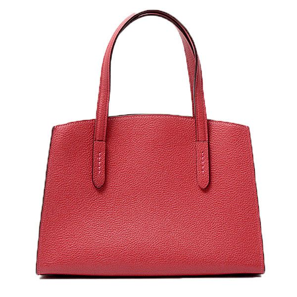 Coach Coach Coach Leather Shoulder Handbag Cherry Red 29529 Leather Shoulder Bag 29529 in Great Condition Size ONE SIZE - 3 Thumbnail