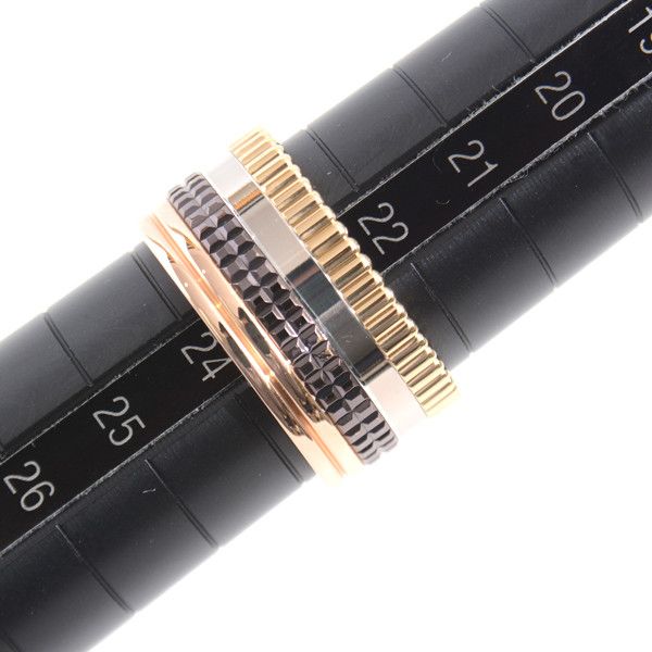 Bvlgari Bvlgari Boucheron Quatre Classic Large Ring 750YG×WG×PG 64 Metal Ring 70164 in Great Condition Size ONE SIZE - 6 Thumbnail