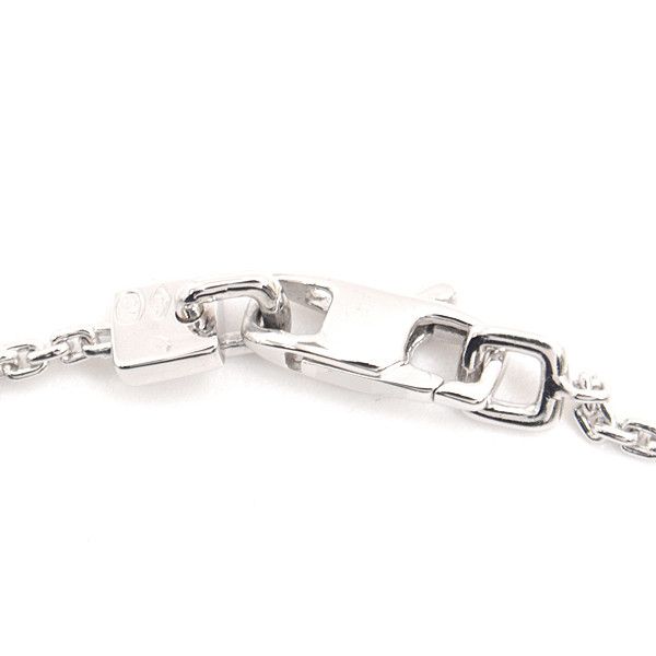 Louis Vuitton Louis Vuitton Louis Vuitton Monogram Bracelet White Gold 750WG Metal Bracelet 72855 in Great Condition Size ONE SIZE - 3 Thumbnail