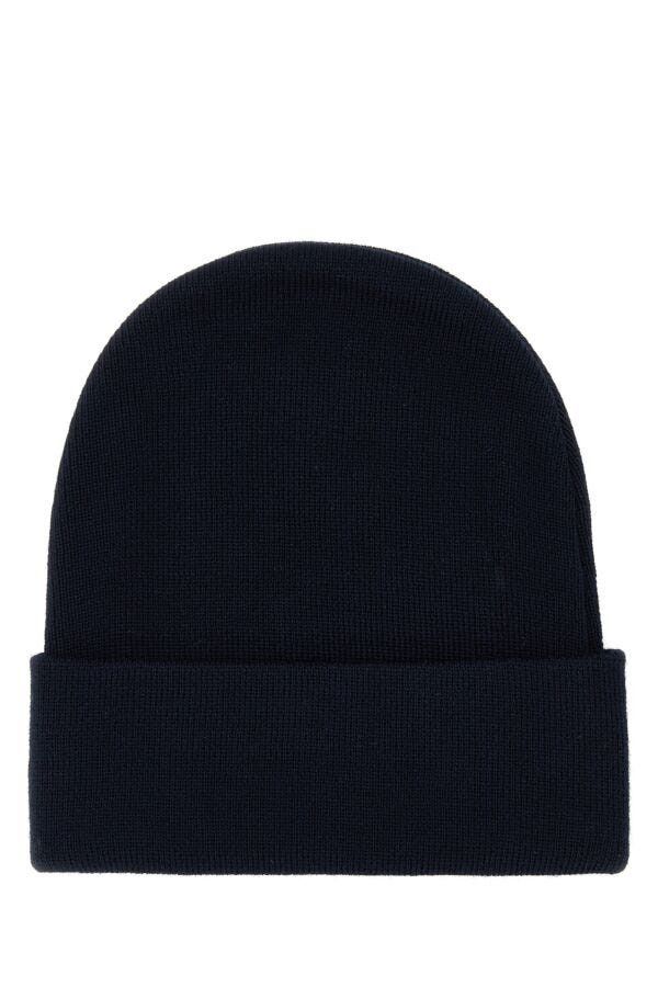 Gucci Dark Blue Wool Beanie Hat Size ONE SIZE - 4 Thumbnail