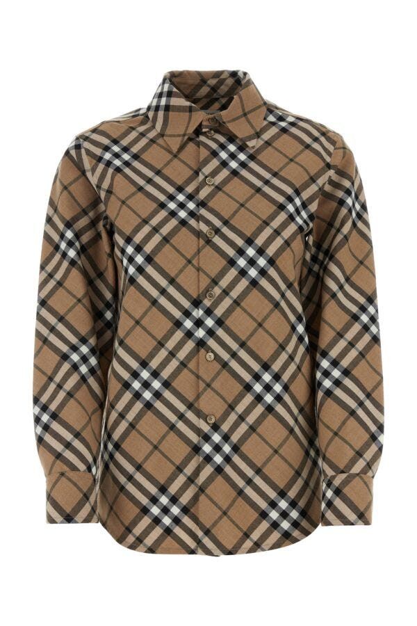 Burberry Embroidered Polyester Blend Shirt Size XS / US 0-2 / IT 36-38 - 3 Thumbnail