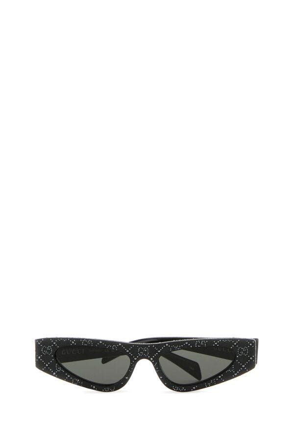 Gucci Embellished Acetate Sunglasses Size ONE SIZE - 4 Thumbnail