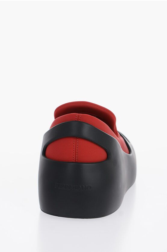 Salvatore Ferragamo Bicolor Lunar Slip-on Sneakers Size US 8 / EU 41 - 3 Thumbnail
