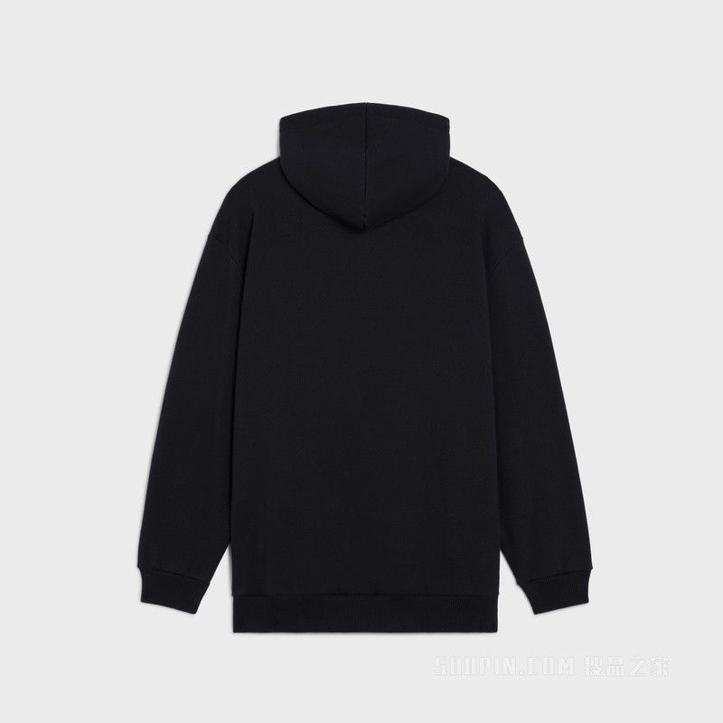 Celine Black Hoodie with White Horse Size US S / EU 44-46 / 1 - 2 Thumbnail