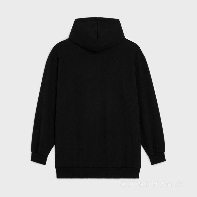 Celine Oversized Dysfunctional Hoodie 'Black/White' Size US XS / EU 42 / 0 - 2 Thumbnail