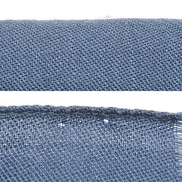 Gucci Gucci Gucci GG Embroidered Scarf Blue Others Scarf 72833 in Very Good Condition Size ONE SIZE - 4 Thumbnail