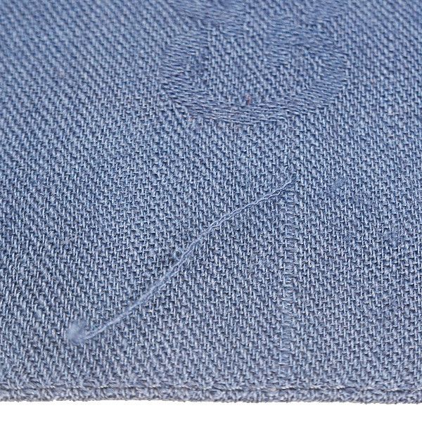 Gucci Gucci Gucci GG Embroidered Scarf Blue Others Scarf 72833 in Very Good Condition Size ONE SIZE - 6 Thumbnail