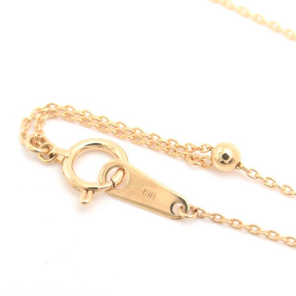 Other Other Jeunet 750YG White Shell Pink Sapphire Necklace Gold Metal Necklace 73041 in Great Condition Size ONE SIZE - 5 Thumbnail