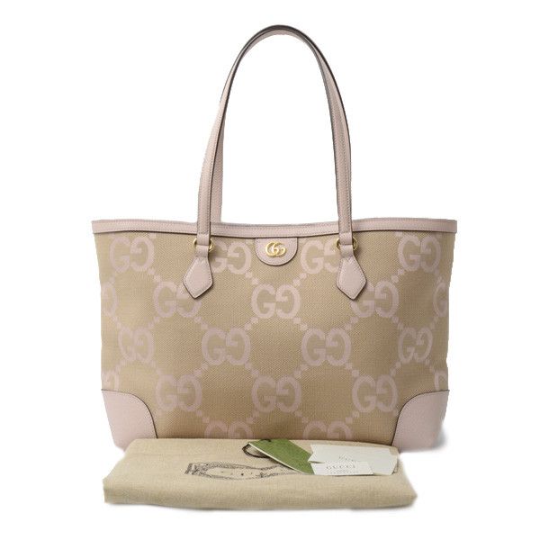Gucci Gucci Gucci Jumbo GG Medium Canvas Tote Bag 631685 Canvas Tote Bag 631685 in Great Condition Size ONE SIZE - 9 Thumbnail