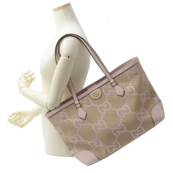 Gucci Gucci Gucci Jumbo GG Medium Canvas Tote Bag 631685 Canvas Tote Bag 631685 in Great Condition Size ONE SIZE - 8 Thumbnail
