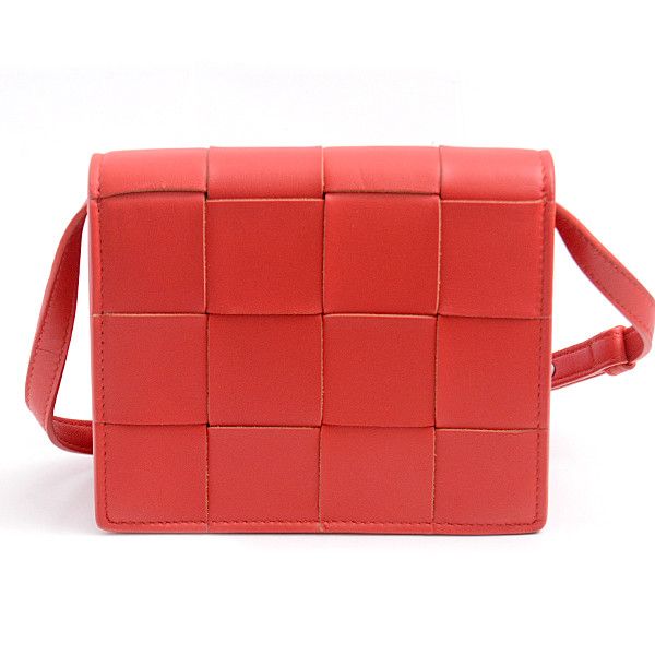 Bottega Veneta Bottega Veneta Bottega Veneta Lambskin Cassette Mini Shoulder Bag Leather Shoulder Bag 71109 in Great Condition Size ONE SIZE - 2 Thumbnail
