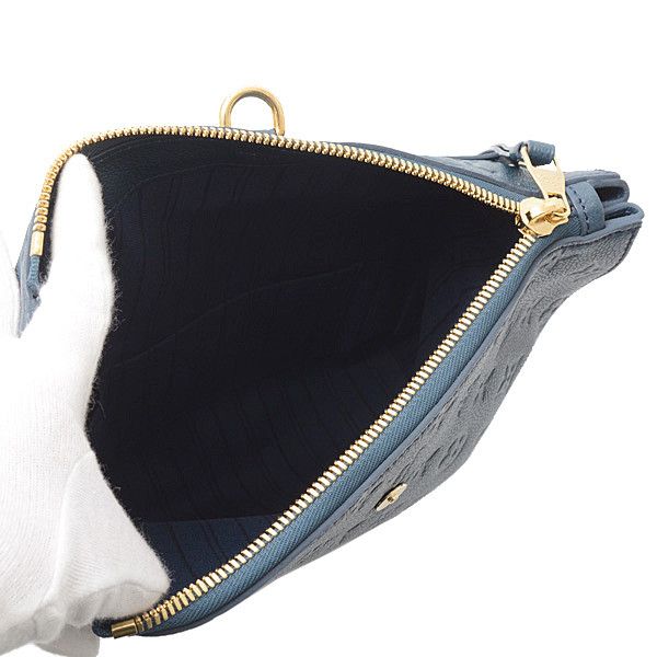 Louis Vuitton Louis Vuitton Louis Vuitton Monogram Empreinte Petillante Clutch M93427 Canvas Clutch Bag M93427 in Great Condition Size ONE SIZE - 6 Thumbnail