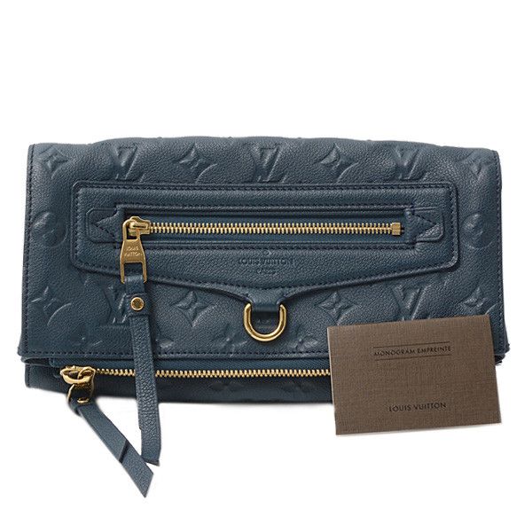 Louis Vuitton Louis Vuitton Louis Vuitton Monogram Empreinte Petillante Clutch M93427 Canvas Clutch Bag M93427 in Great Condition Size ONE SIZE - 10 Thumbnail