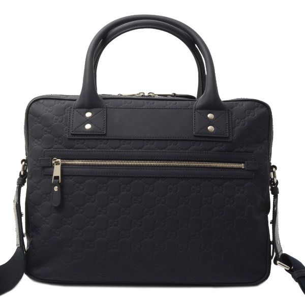 Gucci Gucci Gucci Rubber Guccissima Briefcase 328937 Plastic Business Bag 328937 in Great Condition Size ONE SIZE - 3 Thumbnail